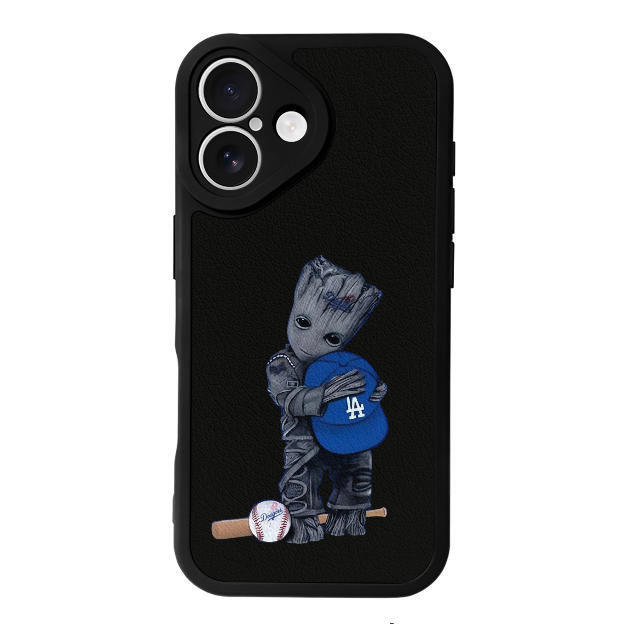  IPhone 16 Silicone Leather Case – UV Print, Lambskin Texture – Perfect Fit, Wireless Charging Compatible, Scratch Resistant, Precise Cutouts – Stylish Protection For IPhone 16